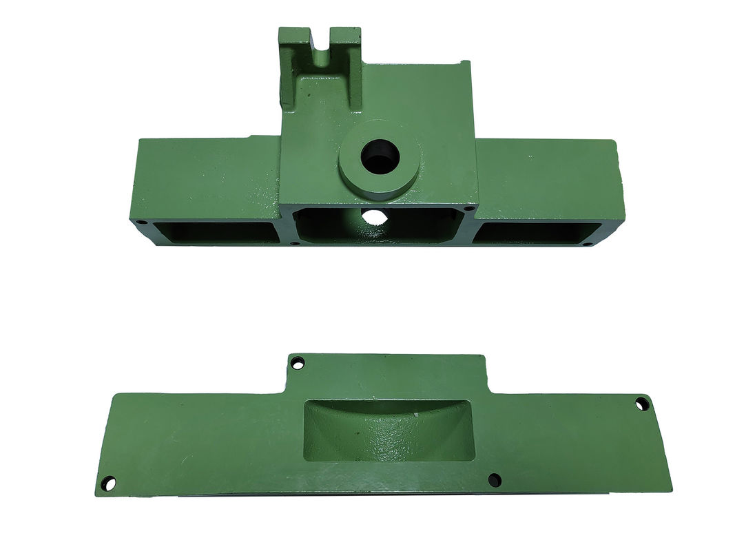 ASTM A536 65-45-12 주사기 금속 부품 파우더 코트 및 정밀 가공 하우징 두 개의 헤드 펌프